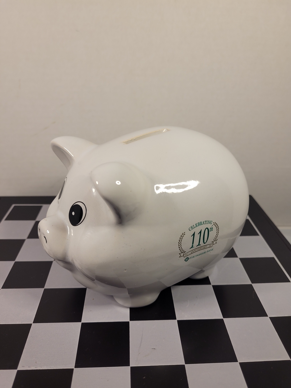 Farmers Bank 100th Anniversary Piggy Bank (X)